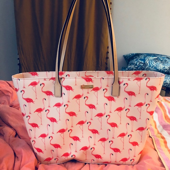 kate spade Handbags - Kate spade flamingo bag NWT